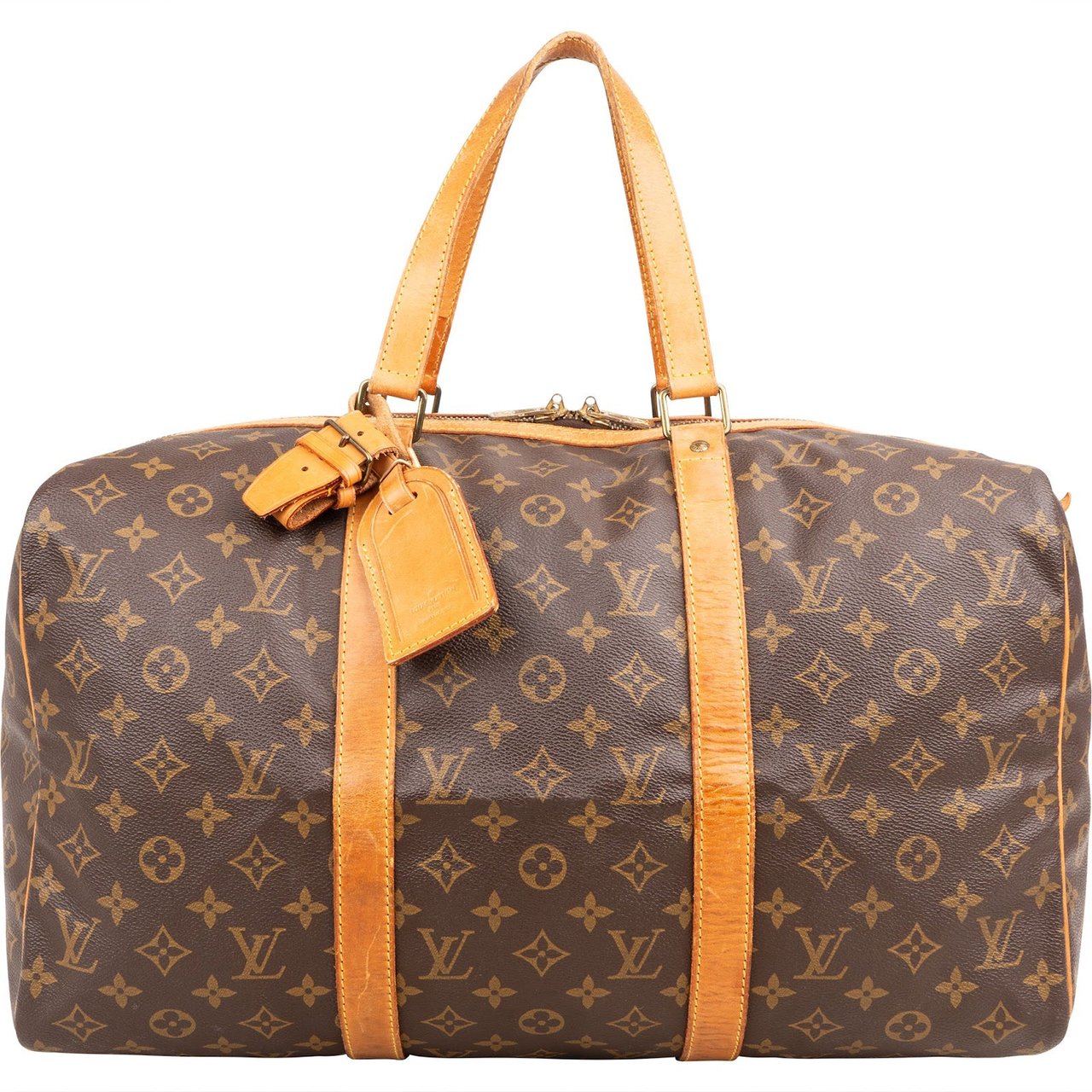 Louis Vuitton Louis Vuitton Monogram Canvas Sac Souple 45 Travel Bag Bruin