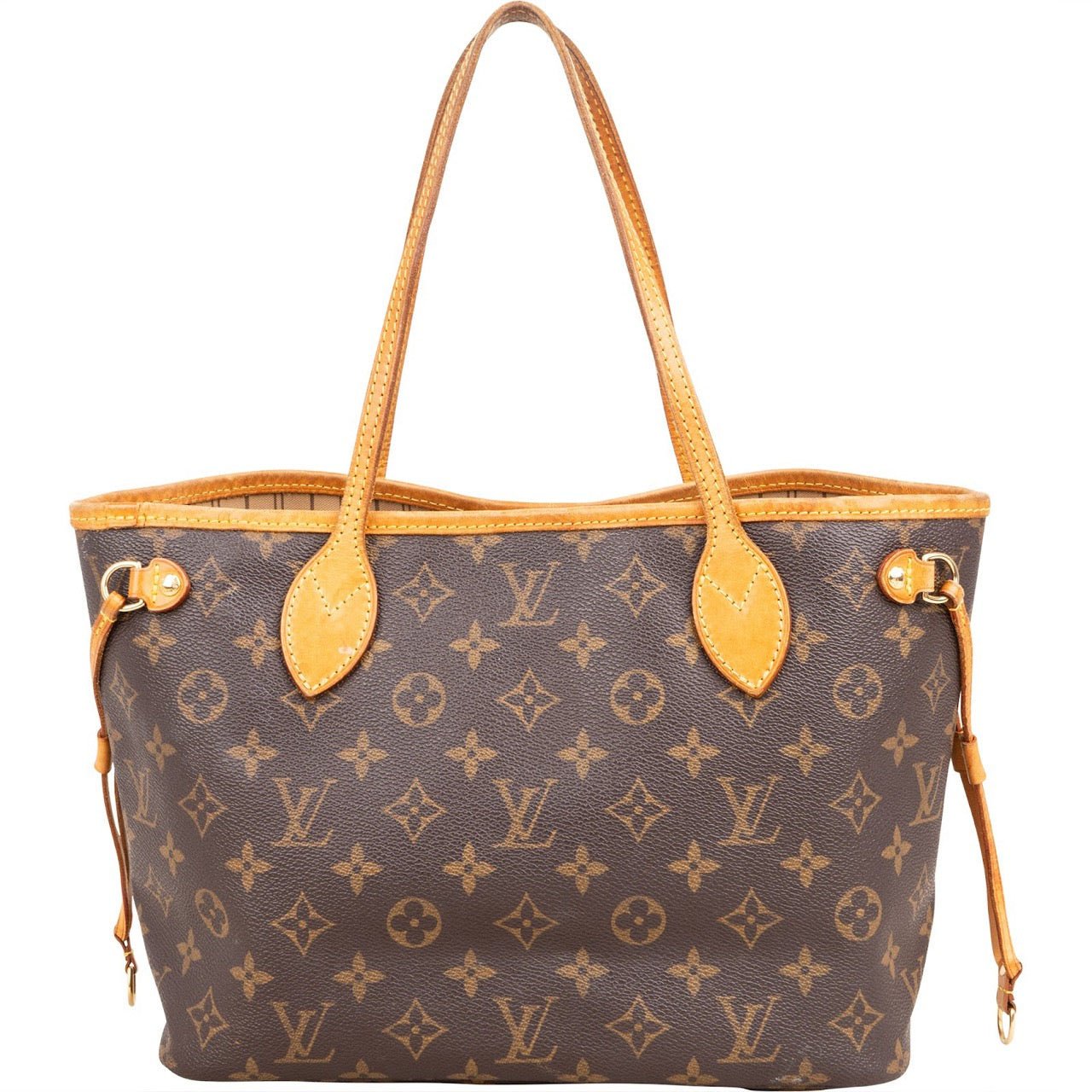 Louis Vuitton Monogram Canvas Neverfull PM Handbag Bruin