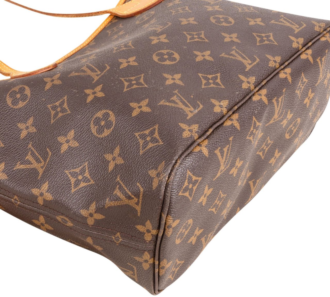 Louis Vuitton Monogram Canvas Neverfull PM Handbag Bruin