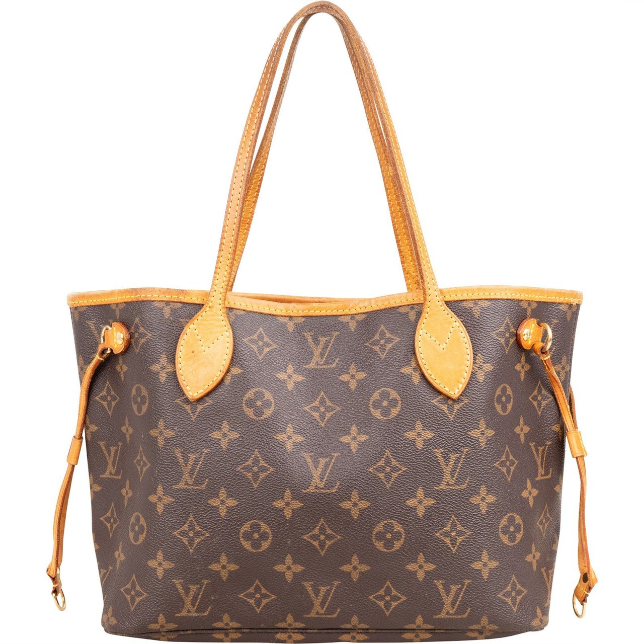Louis Vuitton Monogram Canvas Neverfull PM Handbag Bruin