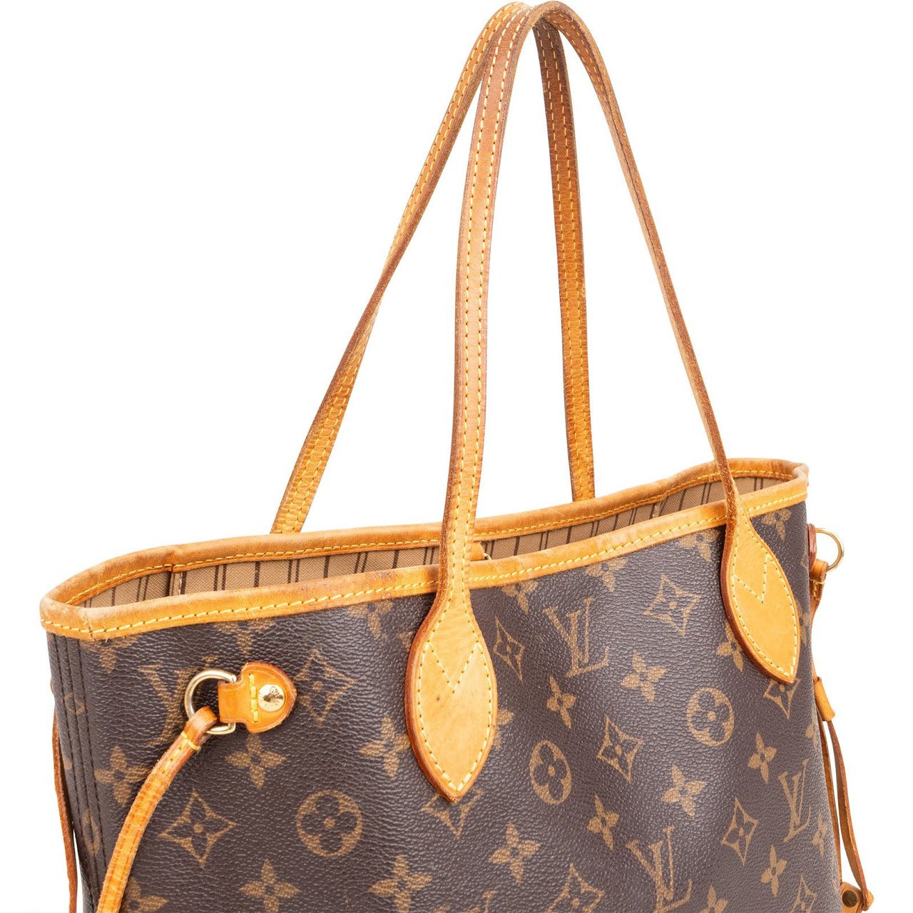 Louis Vuitton Monogram Canvas Neverfull PM Handbag Bruin