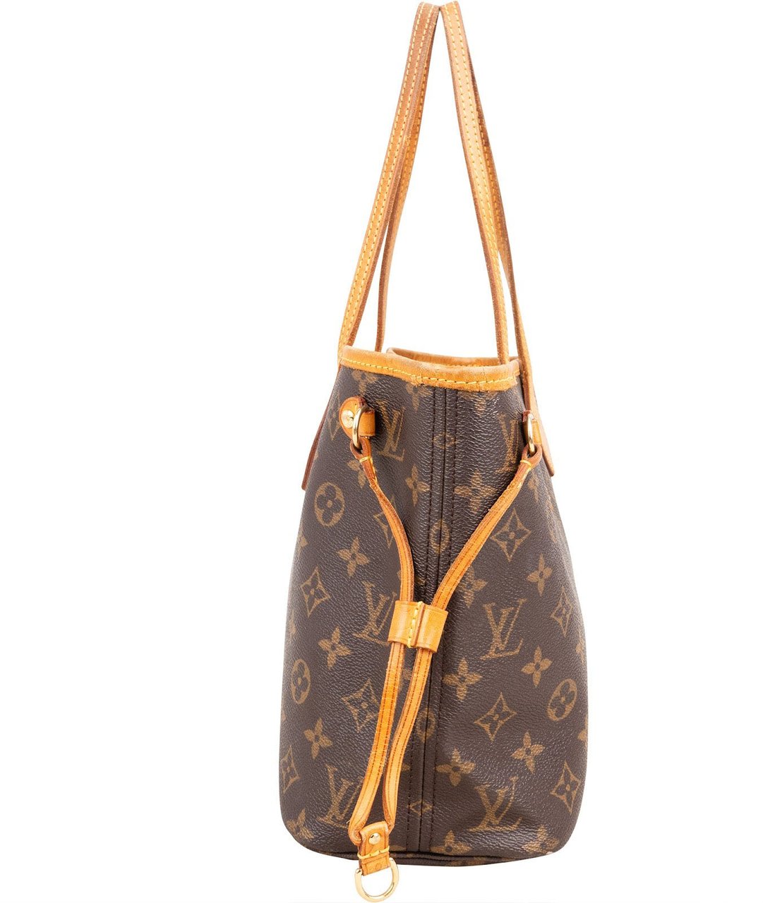 Louis Vuitton Monogram Canvas Neverfull PM Handbag Bruin