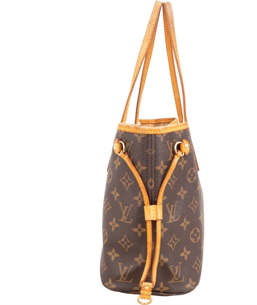 Louis Vuitton Monogram Canvas Neverfull PM Handbag Bruin