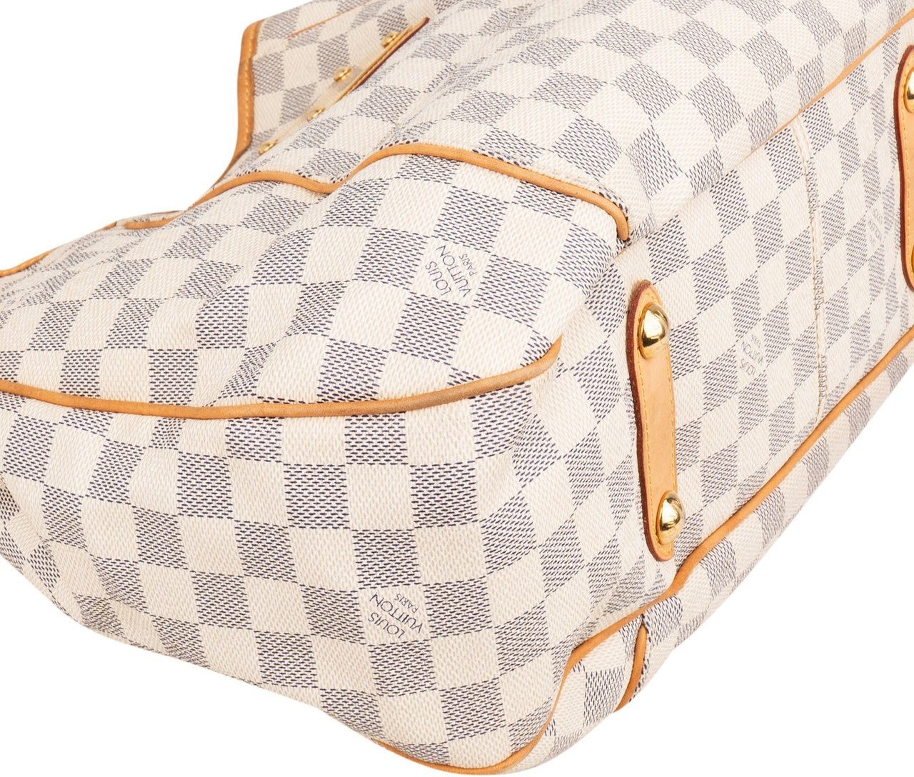 Louis Vuitton Louis Vuitton Monogram Damier Azur Galliera PM Shoulder Bag Wit
