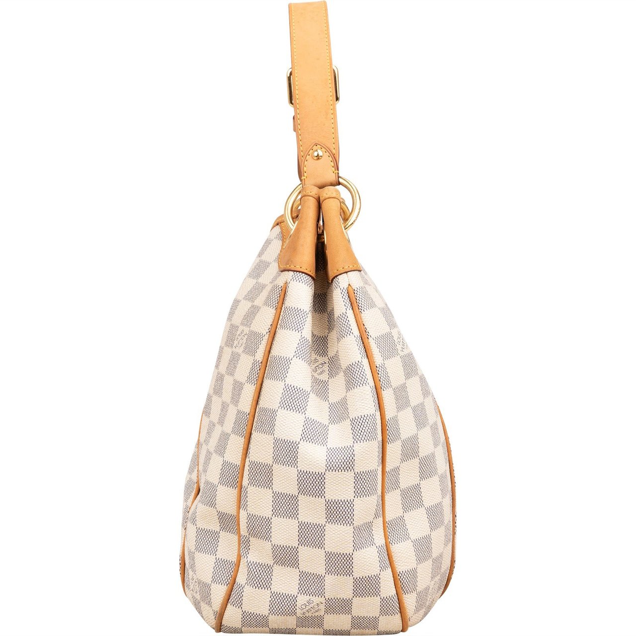 Louis Vuitton Louis Vuitton Monogram Damier Azur Galliera PM Shoulder Bag Wit
