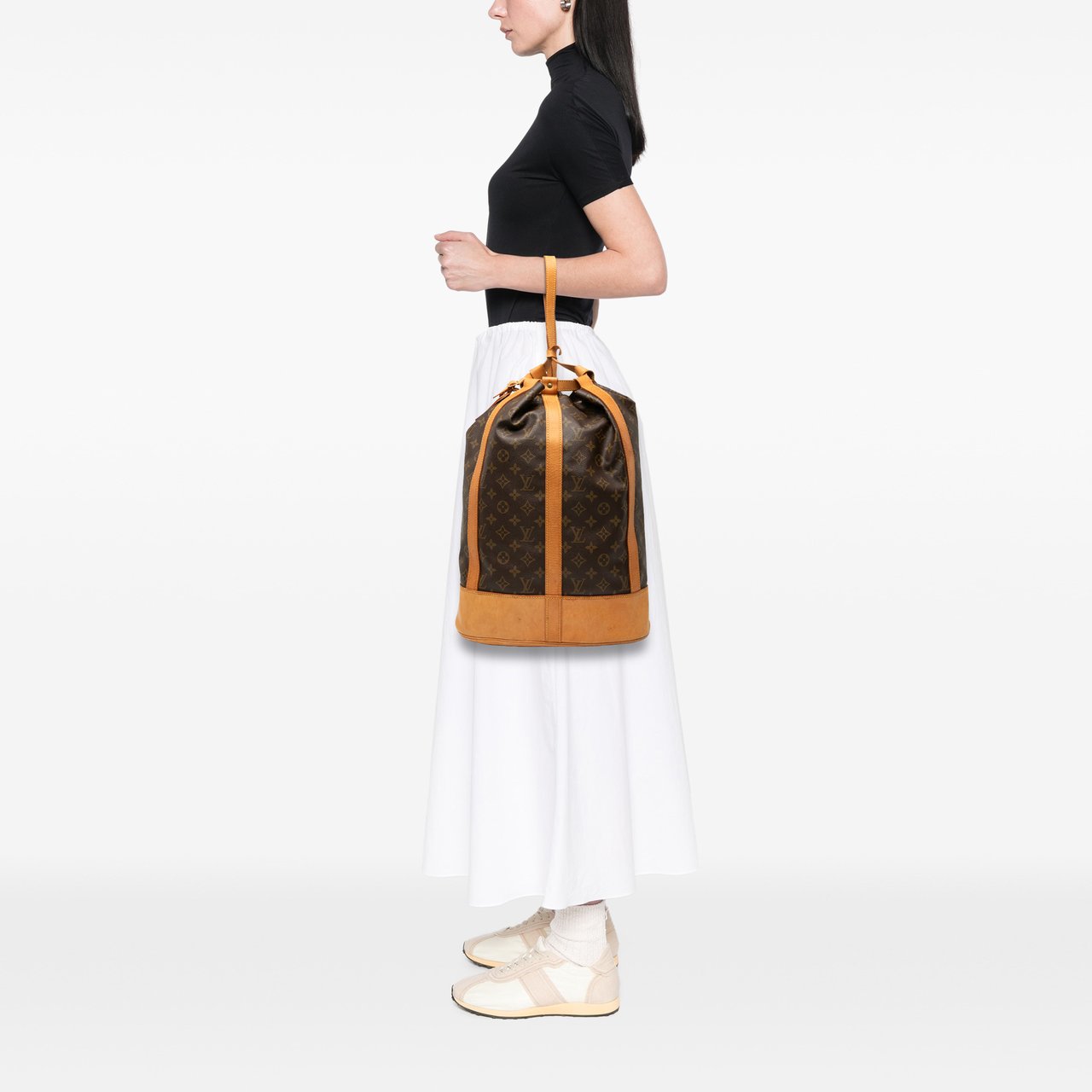 Louis Vuitton Monogram Randonnee GM Bruin