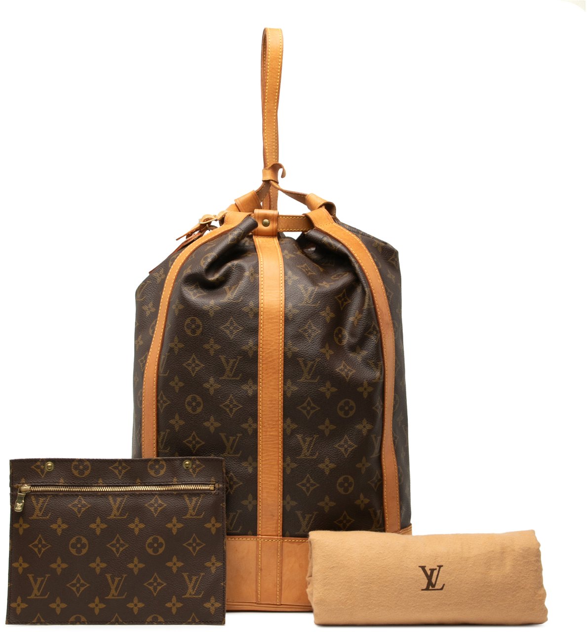 Louis Vuitton Monogram Randonnee GM Bruin