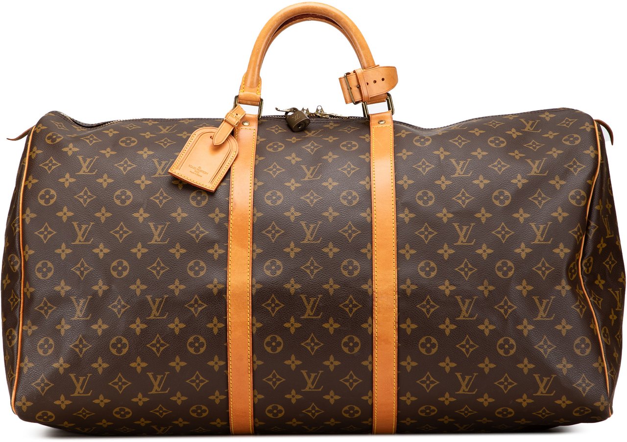 Louis Vuitton Monogram Keepall 60 Bruin