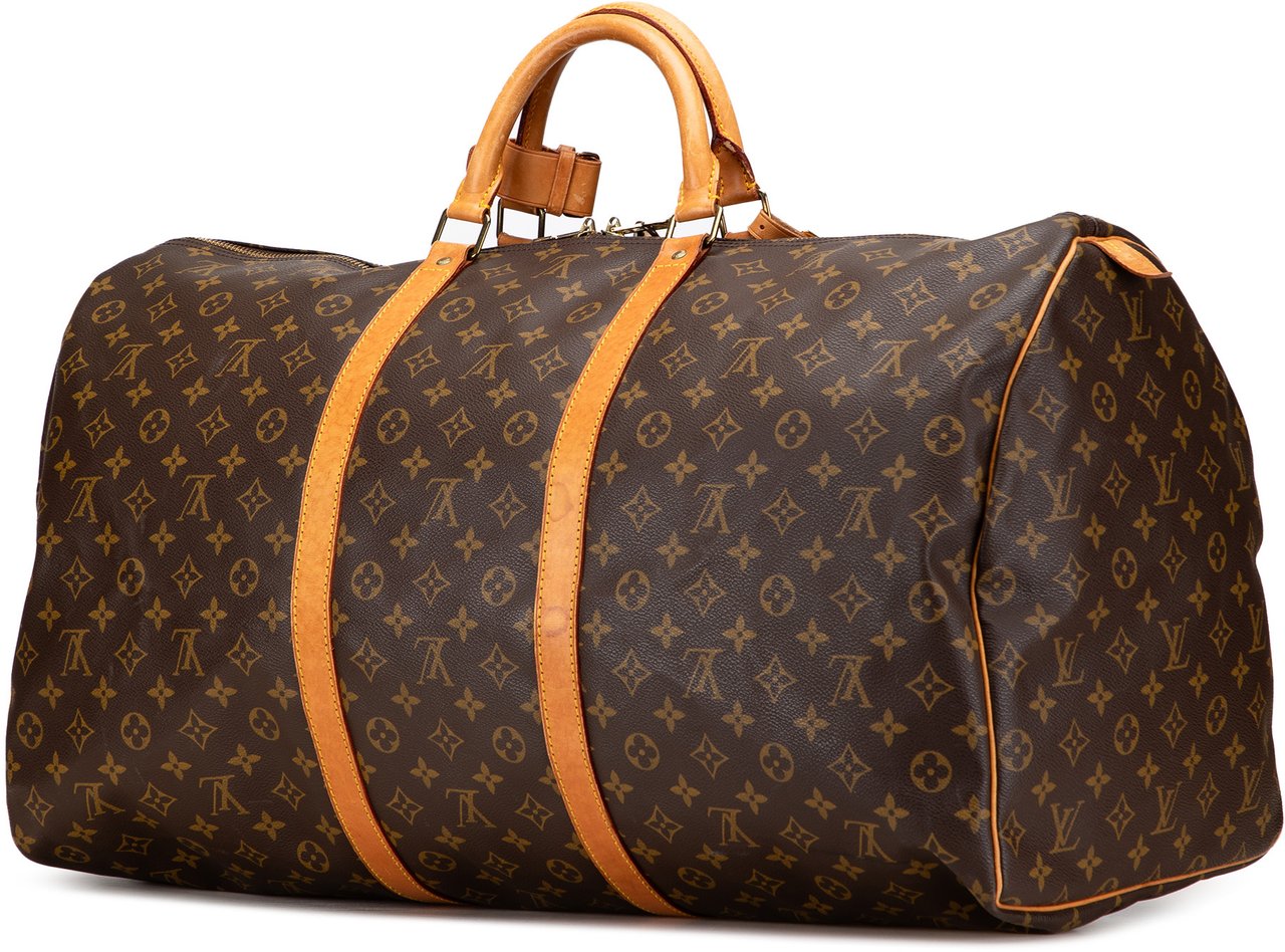 Louis Vuitton Monogram Keepall 60 Bruin