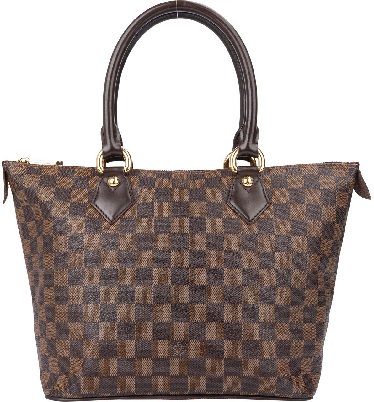 Louis Vuitton Louis Vuitton Damier Ebene Monogram Saleya PM Handbag Divers