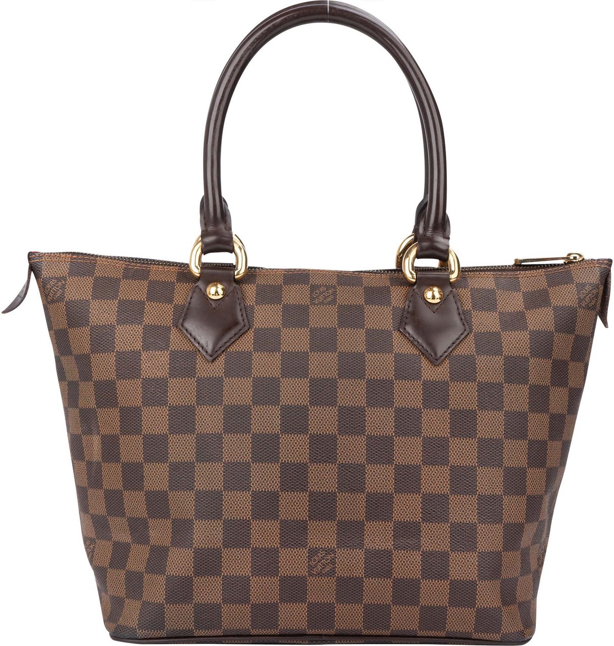 Louis Vuitton Louis Vuitton Damier Ebene Monogram Saleya PM Handbag Divers