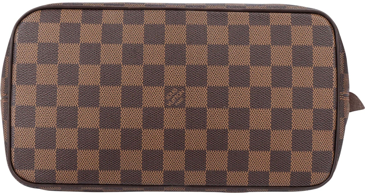 Louis Vuitton Louis Vuitton Damier Ebene Monogram Saleya PM Handbag Divers