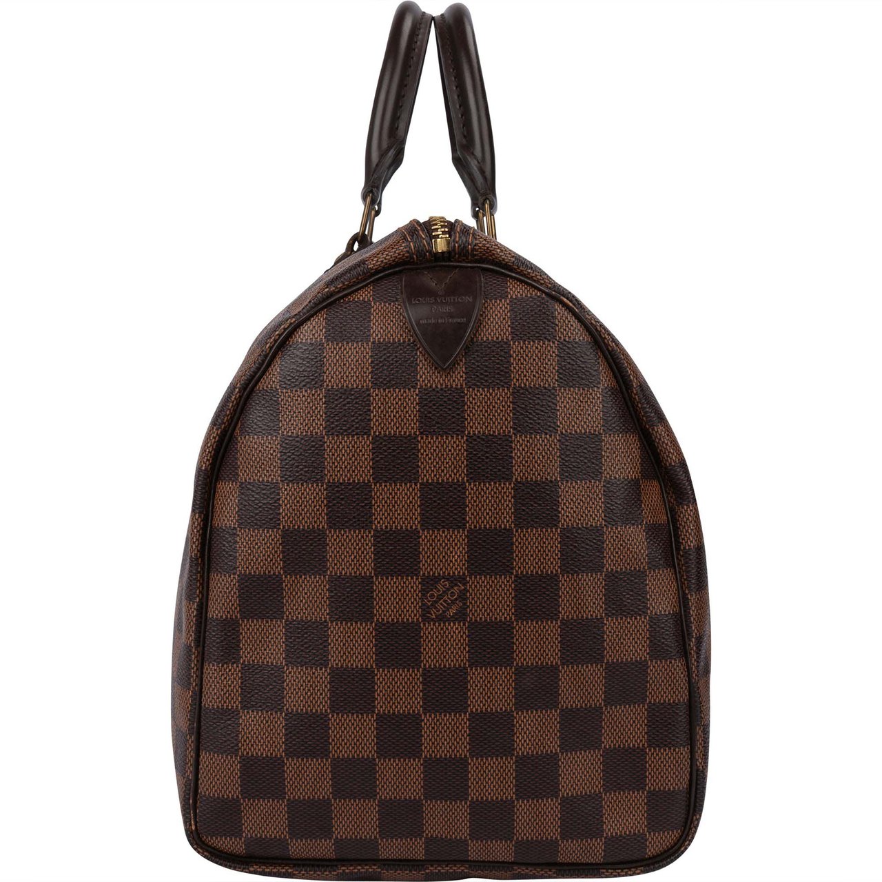 Louis Vuitton Louis Vuitton Damier Ebene Monogram Speedy 35 Handbag Divers