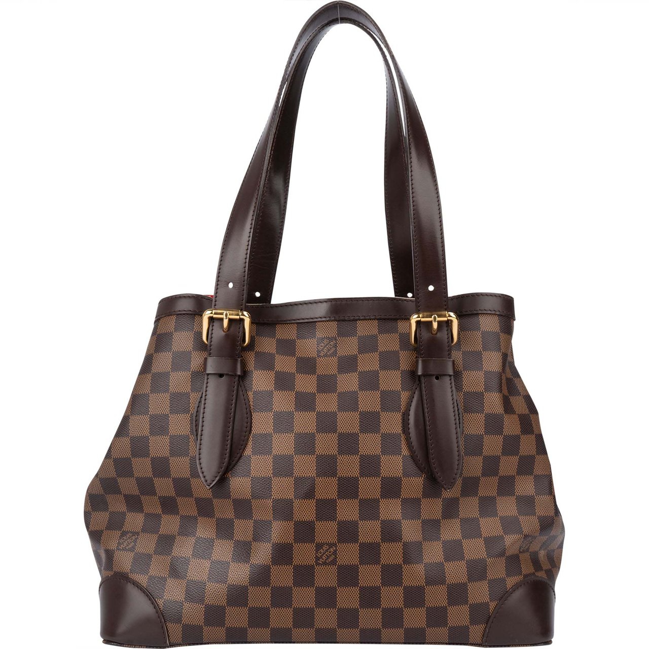 Louis Vuitton Louis Vuitton Damier Ebene Monogram Hampstead MM Handbag Divers