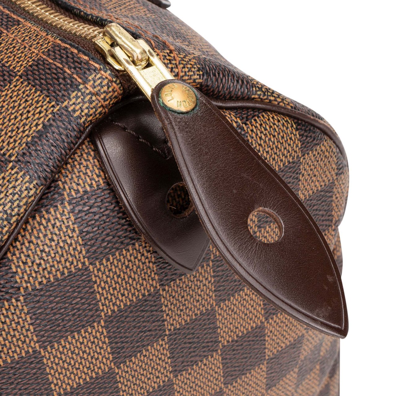 Louis Vuitton Louis Vuitton Damier Ebene Monogram Speedy 30 Handbag Divers