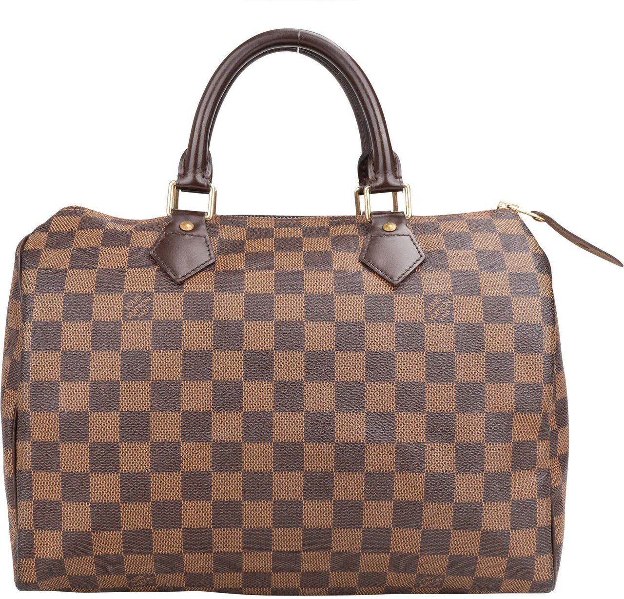 Louis Vuitton Louis Vuitton Damier Ebene Monogram Speedy 30 Handbag Divers