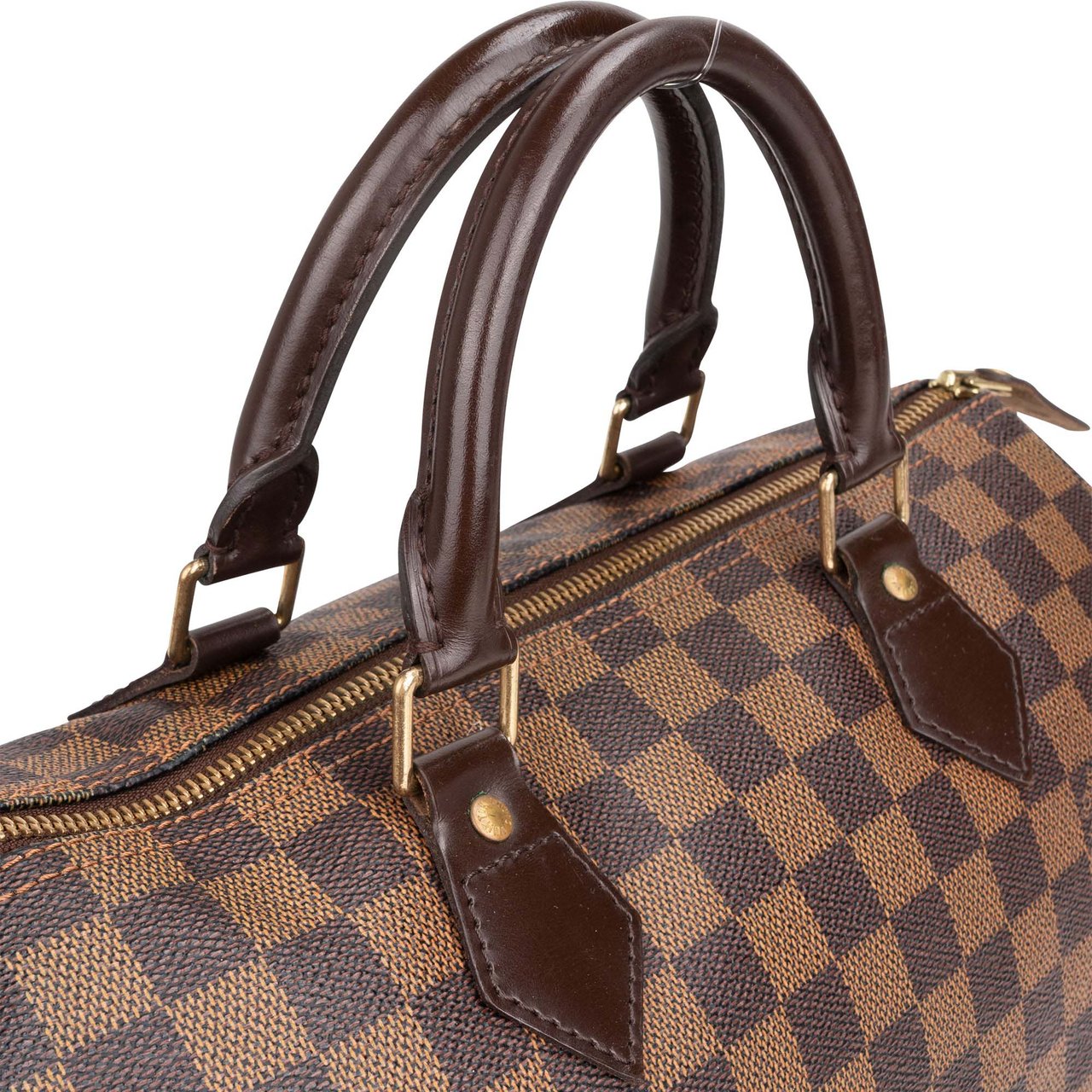 Louis Vuitton Louis Vuitton Damier Ebene Monogram Speedy 30 Handbag Divers