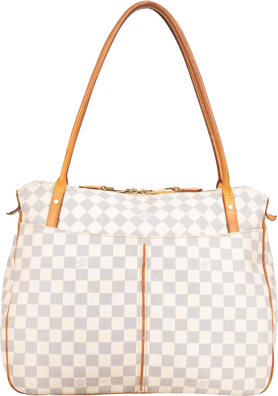 Louis Vuitton Louis Vuitton Damier Azur Monogram Figheri GM Shoulder Bag Divers