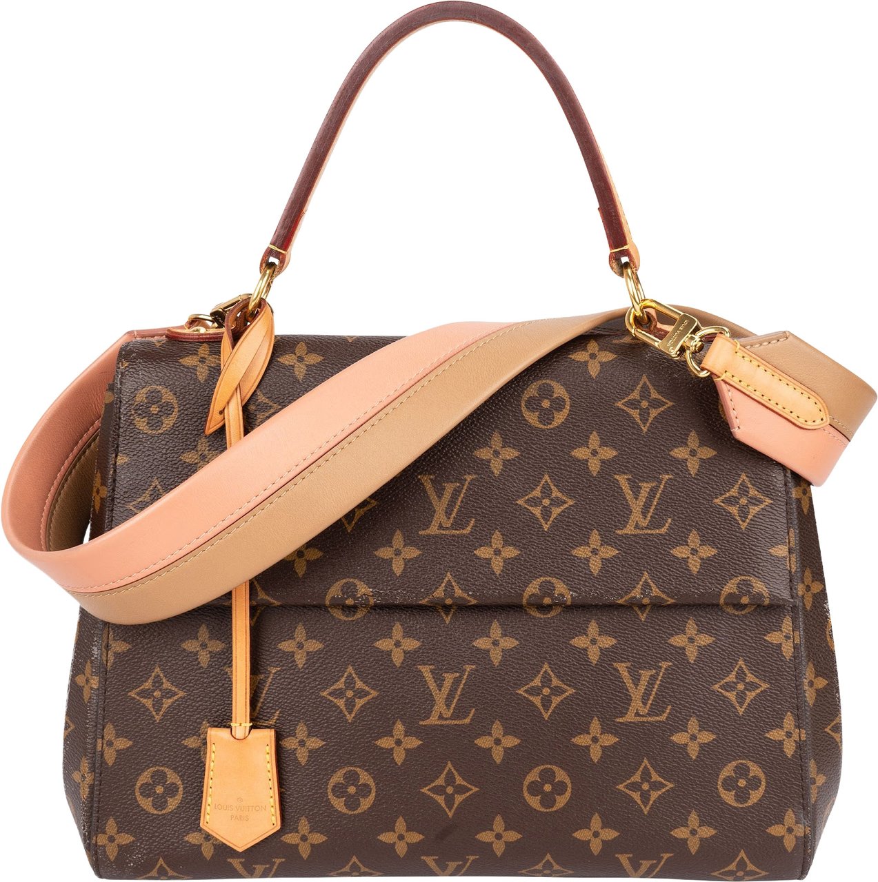 Louis Vuitton Louis Vuitton Monogram Canvas Cluny MM Handbag Bruin