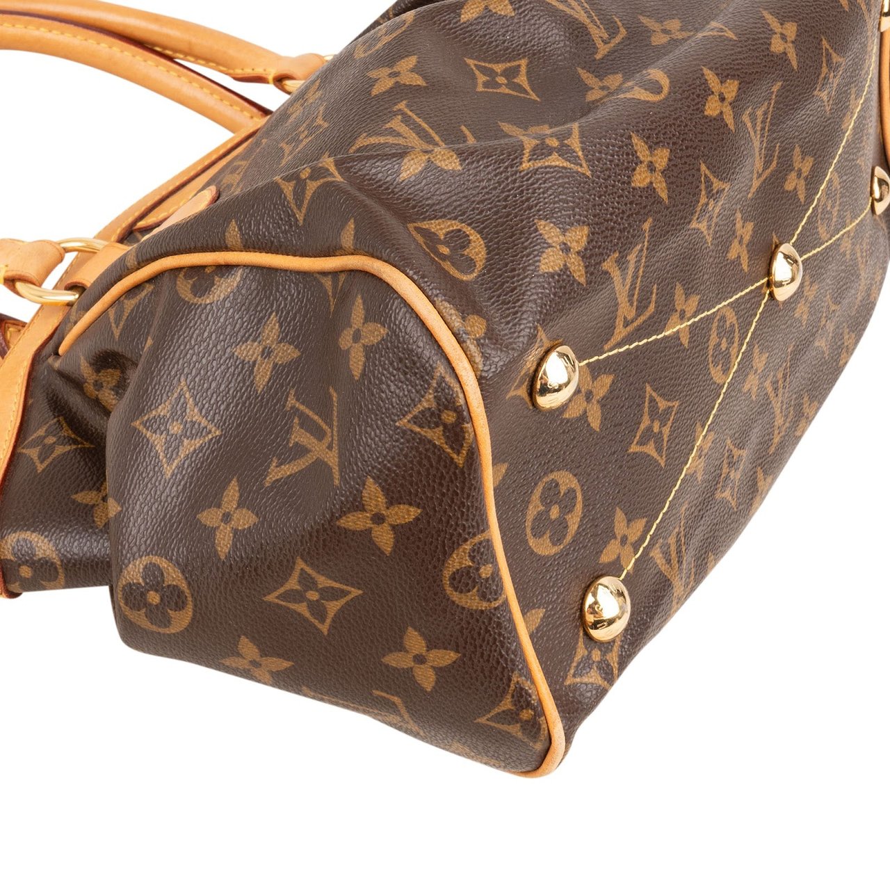 Louis Vuitton Louis Vuitton Monogram Canvas Tivoli PM Handbag M40143 Bruin