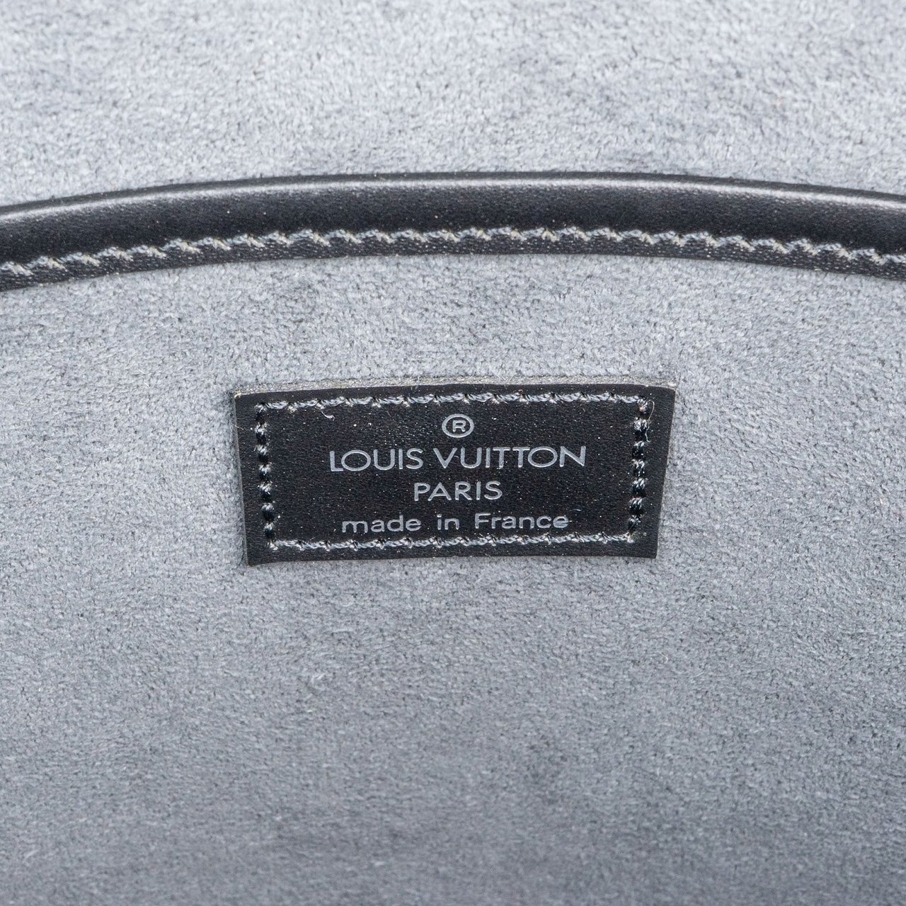 Louis Vuitton Louis Vuitton Noir Epi Leather Noctambule Handbag Zwart