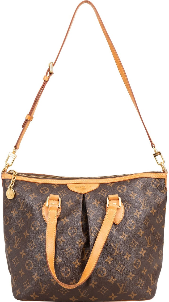 Louis Vuitton Louis Vuitton Monogram Canvas Palermo PM Handbag Bruin