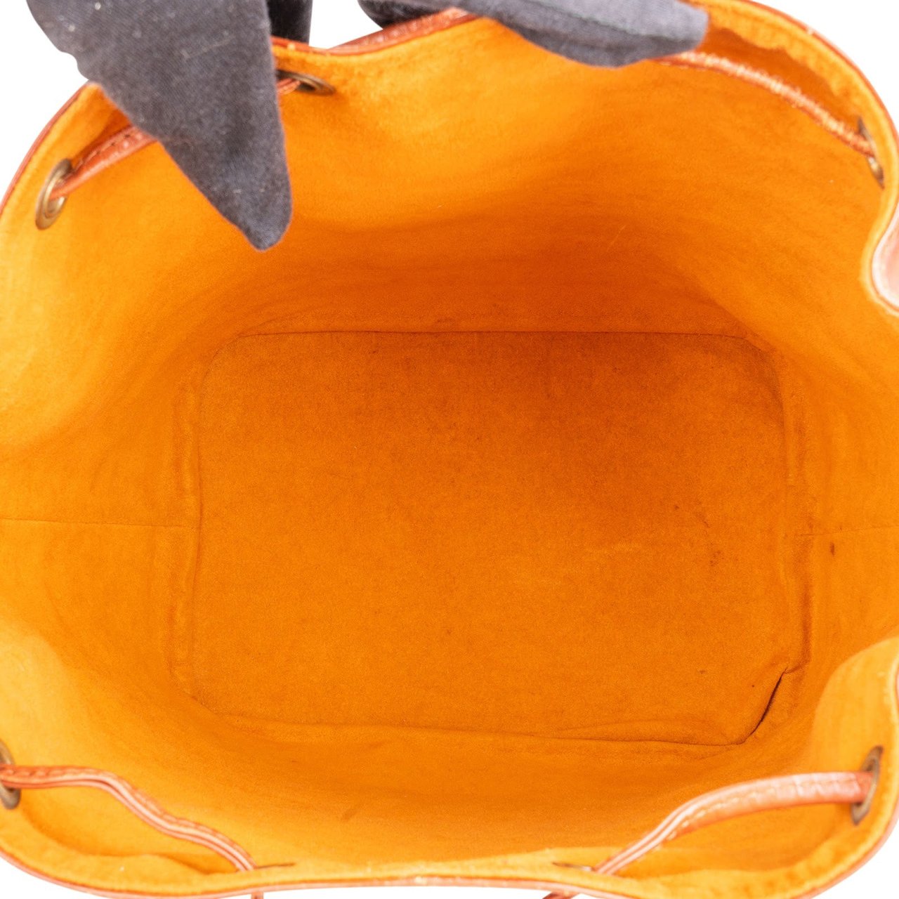 Louis Vuitton Cognac Epi Leather Sac Noé Grande Shoulder Bag Bruin