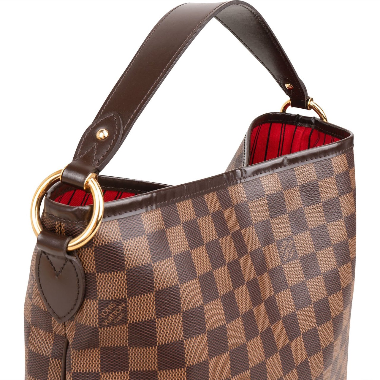 Louis Vuitton Louis Vuitton Monogram Damier Ebene NM Delightful PM Handbag Bruin