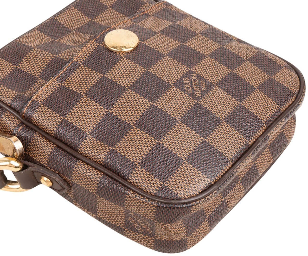Louis Vuitton Louis Vuitton Monogram Damier Ebene Rift Crossbody Bag Bruin
