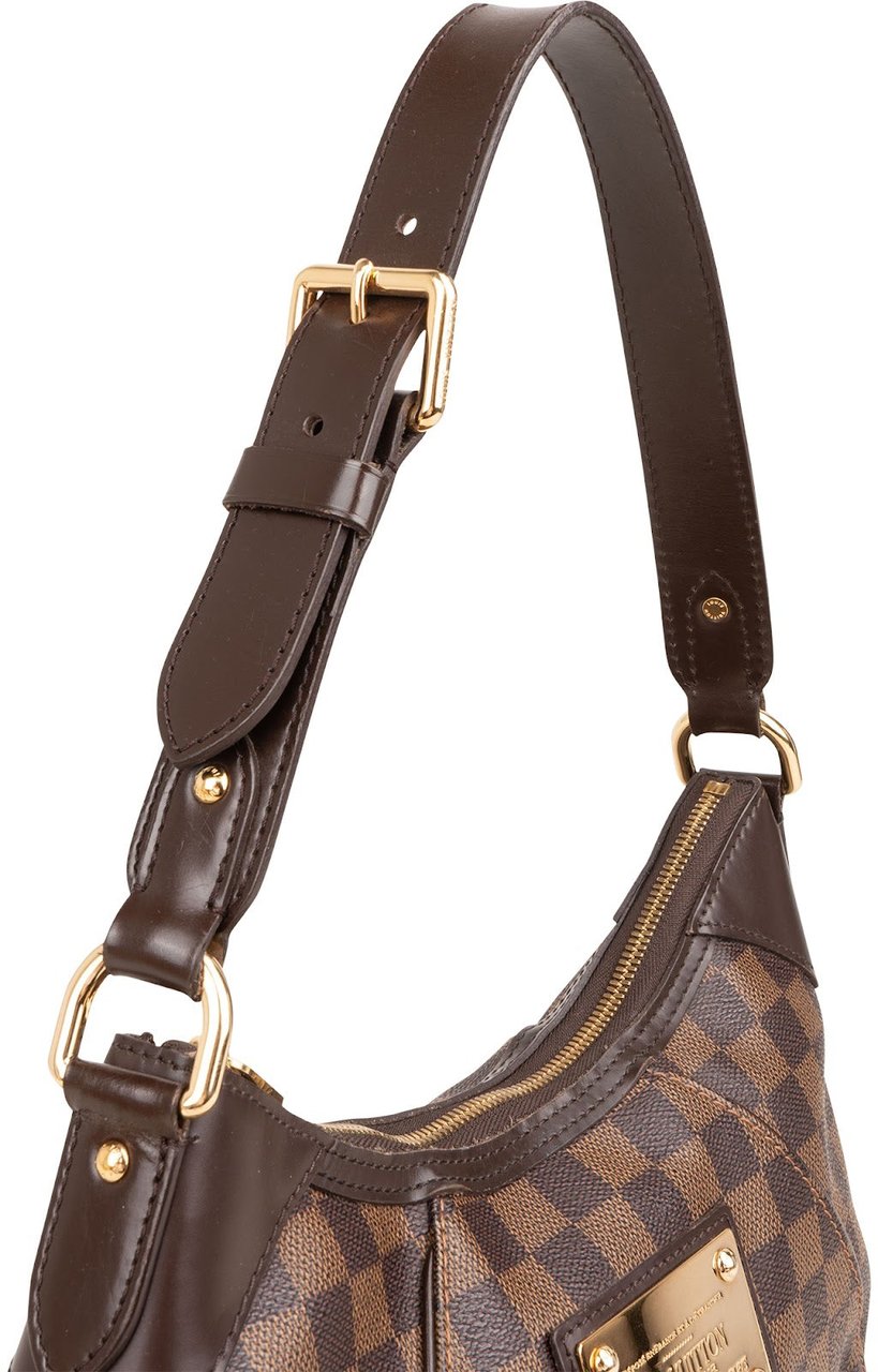 Louis Vuitton Monogram Damier Ebene Thames PM Shoulder Bag Bruin
