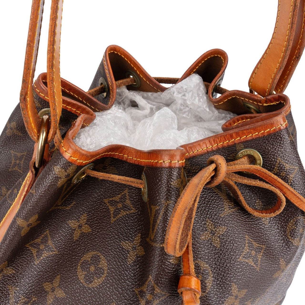 Louis Vuitton Louis Vuitton Monogram Canvas Sac Noé Petit Shoulder Bag Bruin