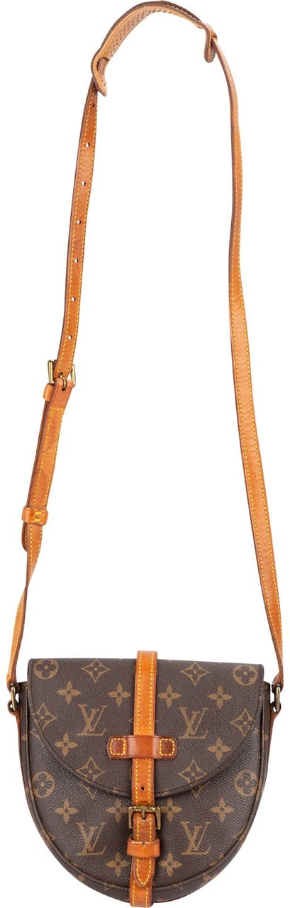 Louis Vuitton Louis Vuitton Monogram Canvas Chantilly PM Crossbody Bag Bruin
