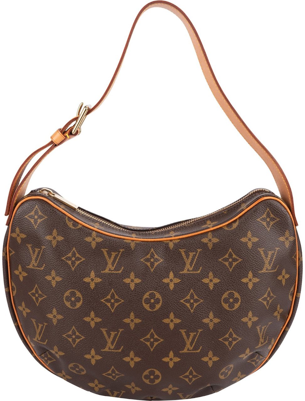 Louis Vuitton Louis Vuitton Monogram Canvas Croissant Shoulder Bag Bruin