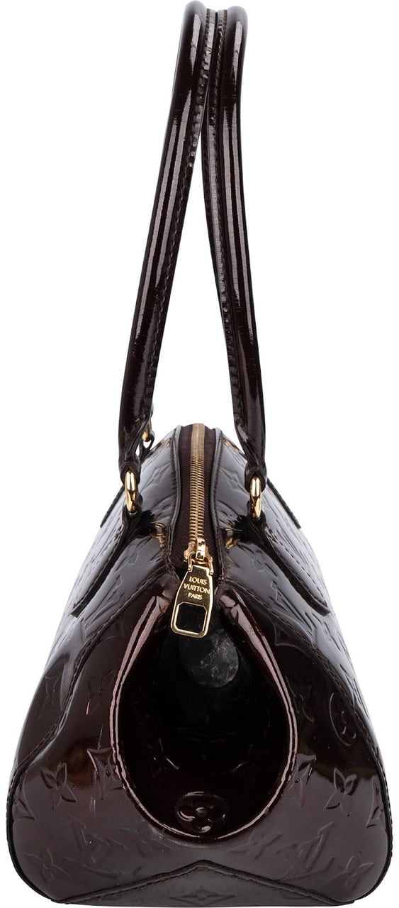 Louis Vuitton Louis Vuitton Monogram Vernis Sherwood PM Shoulder Bag Bruin