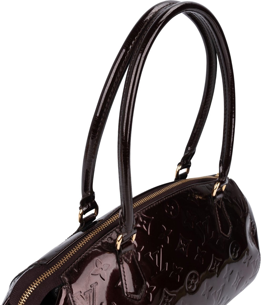 Louis Vuitton Louis Vuitton Monogram Vernis Sherwood PM Shoulder Bag Bruin