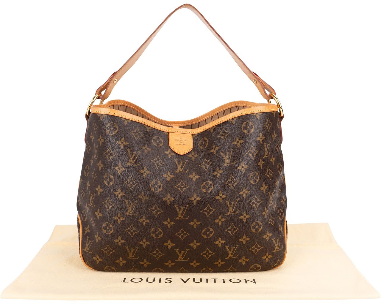 Louis Vuitton Monogram Canvas Delightful PM Shoulder Bag Bruin