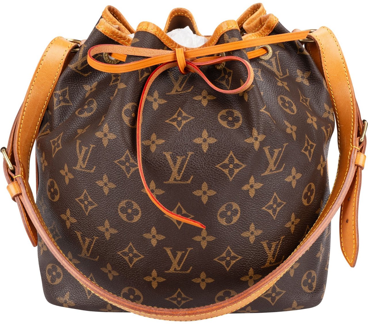 Louis Vuitton Louis Vuitton Monogram Canvas Sac Noé Petit Shoulder Bag Bruin