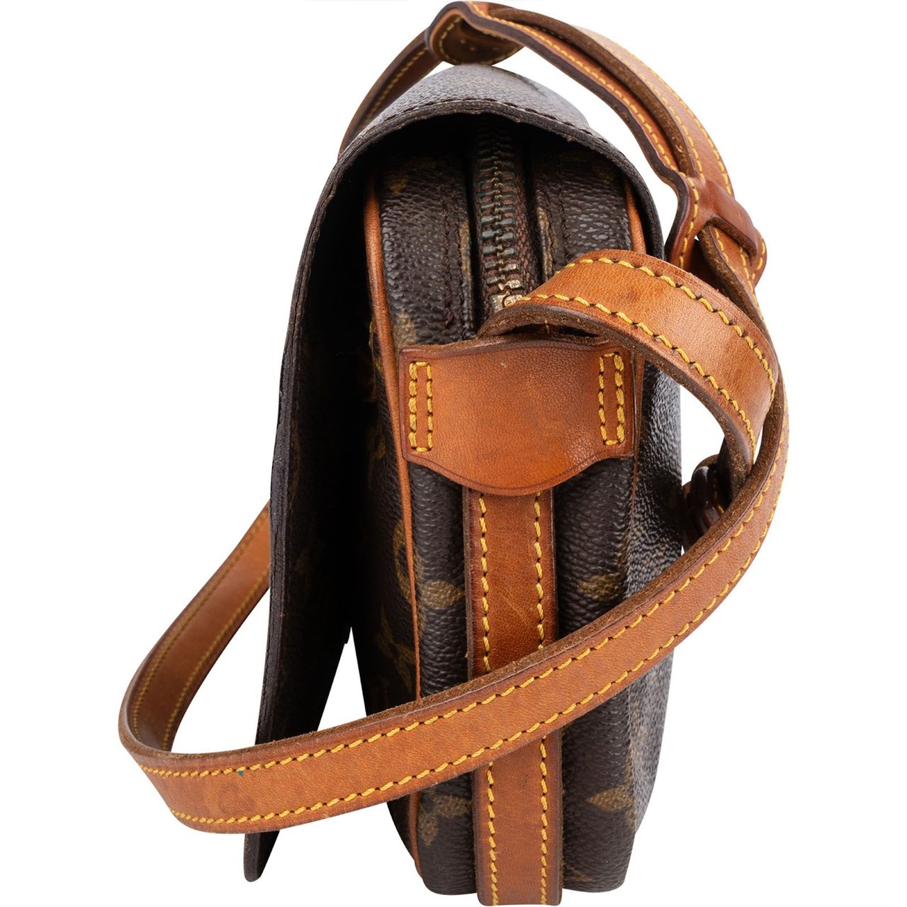 Louis Vuitton Louis Vuitton Monogram Canvas Saint Germain PM Crossbody Bag Bruin