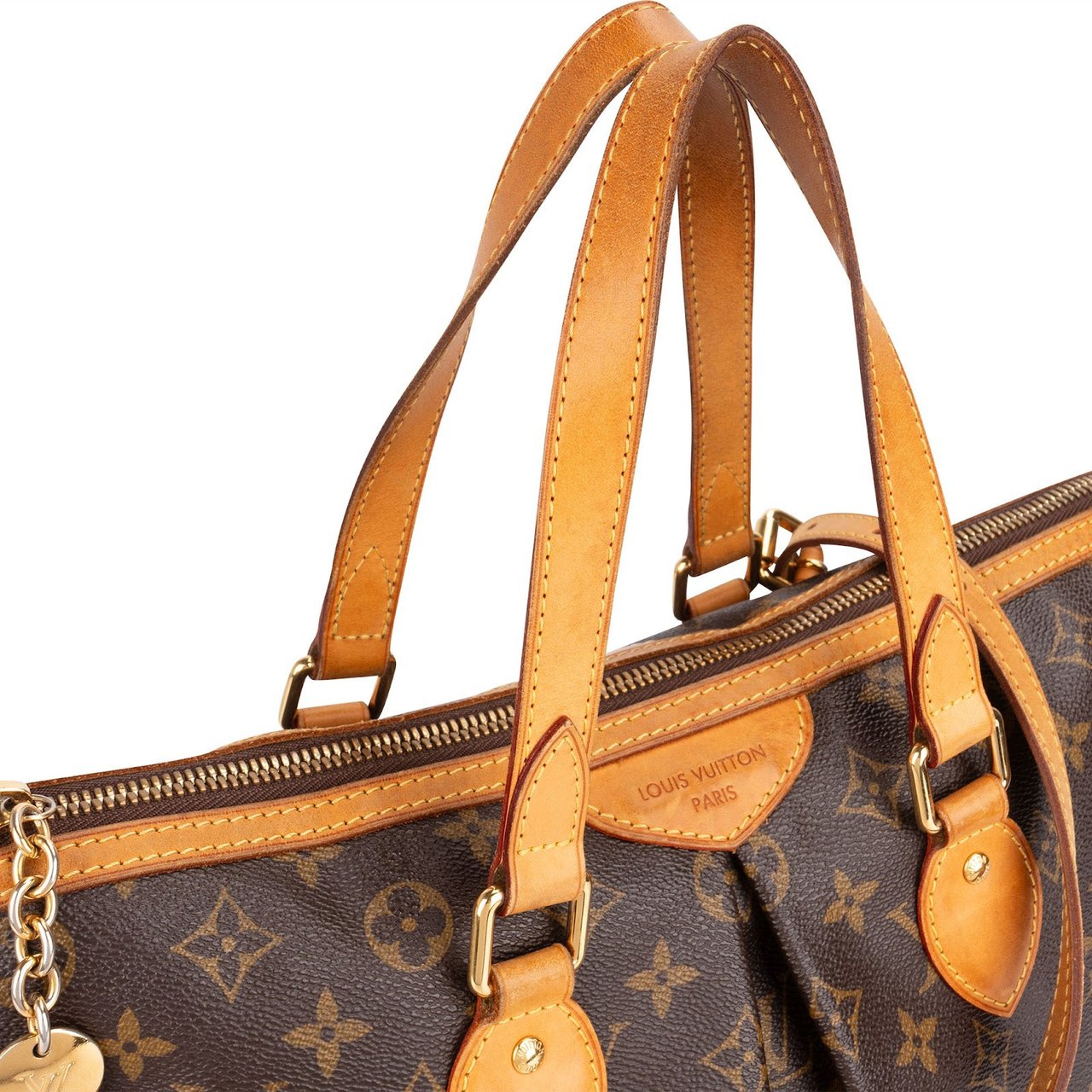 Louis Vuitton Louis Vuitton Monogram Canvas Palermo PM Handbag Bruin