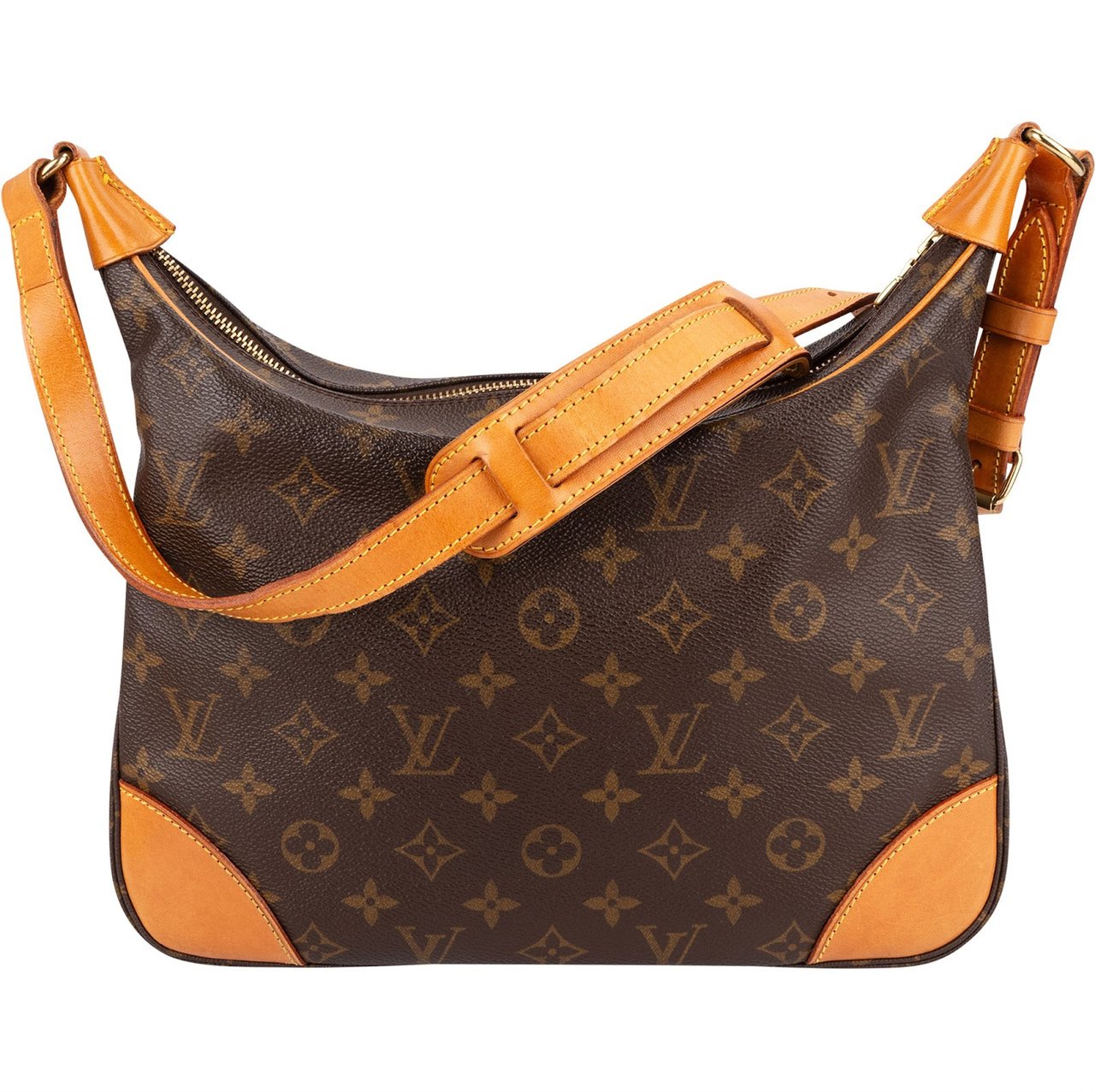 Louis Vuitton Louis Vuitton Monogram Canvas Boulogne Shoulder Bag Bruin