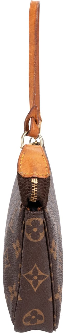 Louis Vuitton Monogram Canvas Pochette Accessoires Handbag Bruin