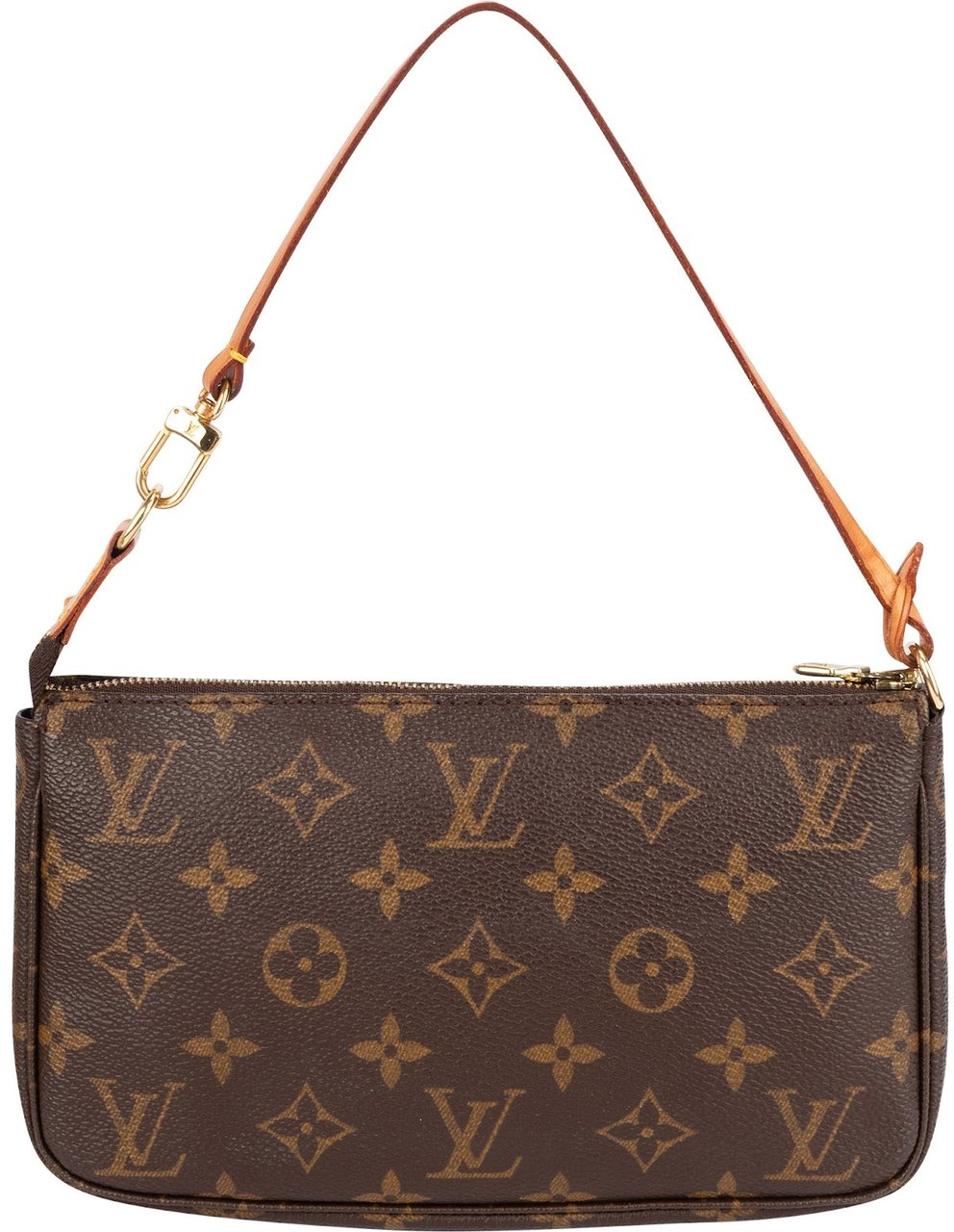Louis Vuitton Louis Vuitton Monogram Canvas Pochette Accessoires Handbag Bruin