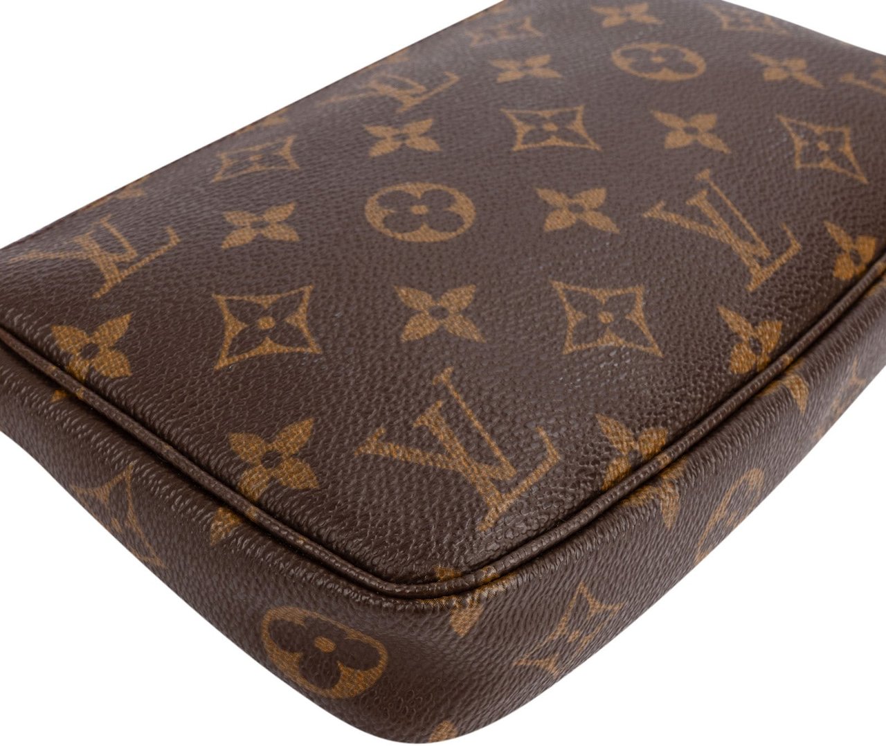 Louis Vuitton Louis Vuitton Monogram Canvas Pochette Accessoires Handbag Bruin