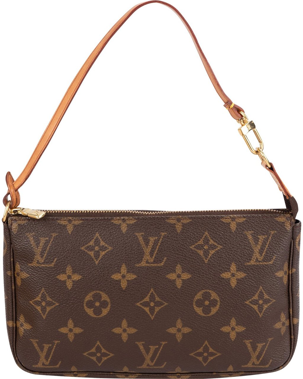 Louis Vuitton Louis Vuitton Monogram Canvas Pochette Accessoires Handbag Bruin