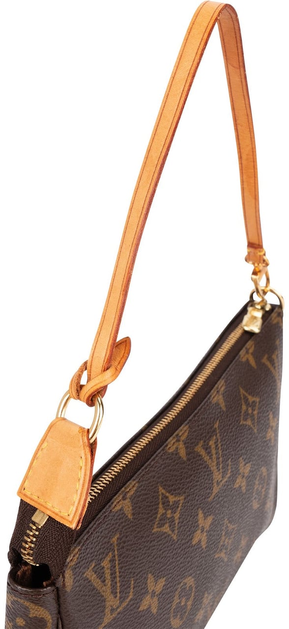 Louis Vuitton Louis Vuitton Monogram Canvas Pochette Accessoires Handbag Bruin