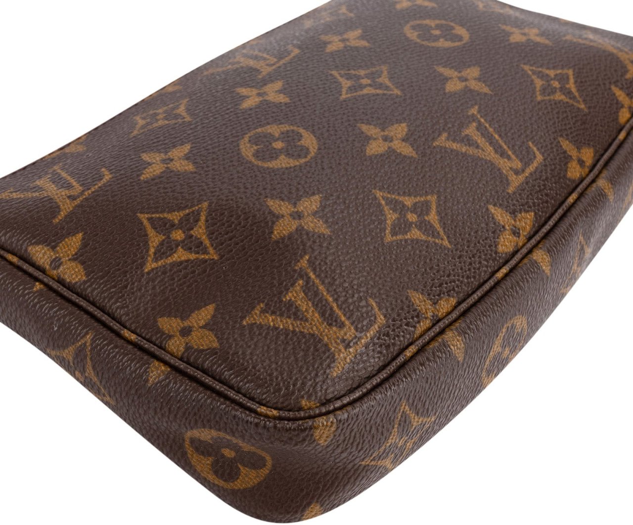 Louis Vuitton Louis Vuitton Monogram Canvas Pochette Accessoires Handbag Bruin