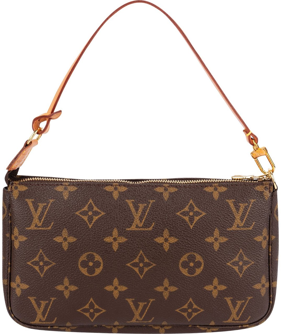 Louis Vuitton Louis Vuitton Monogram Canvas Pochette Accessoires Handbag Bruin