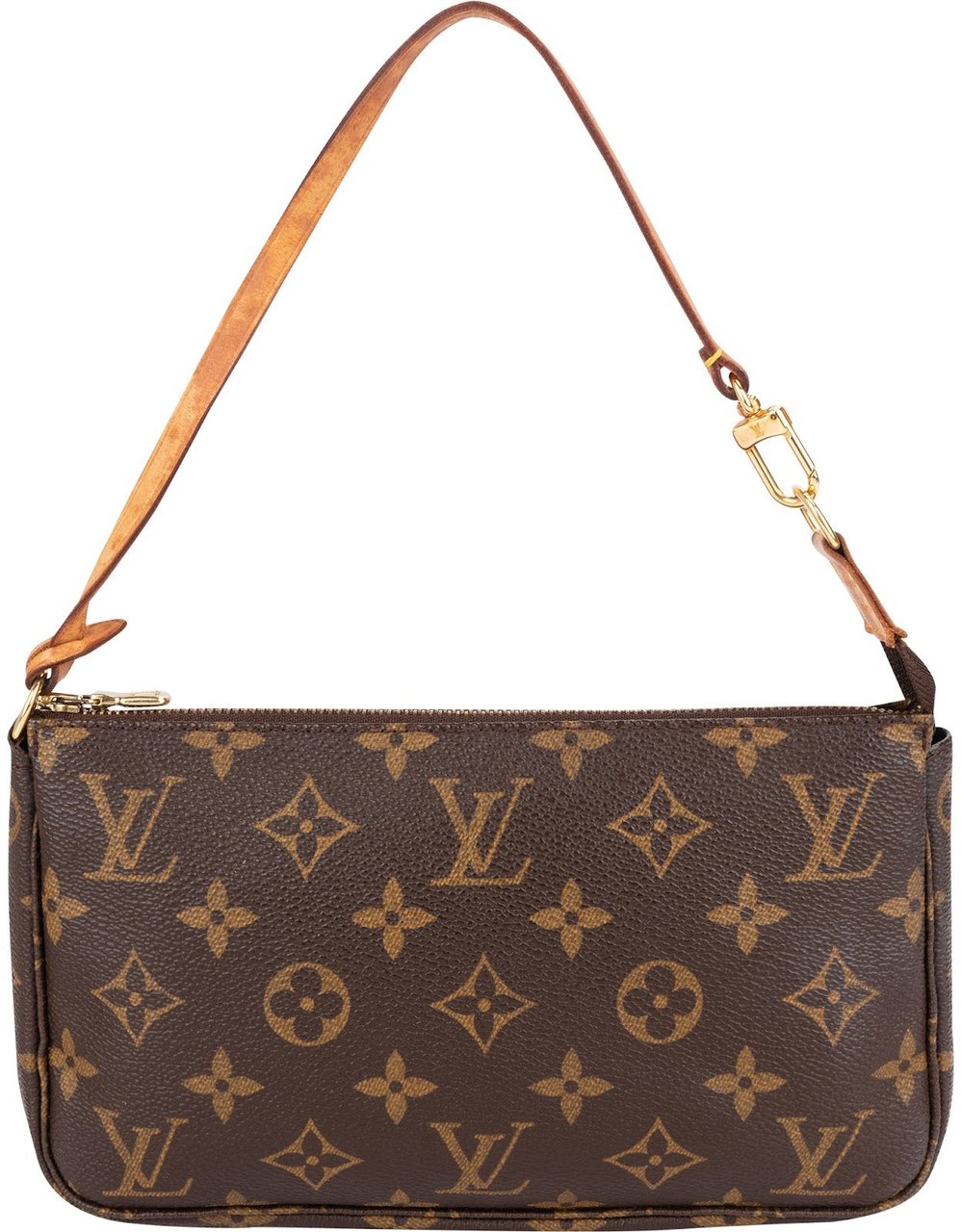 Louis Vuitton Louis Vuitton Monogram Canvas Pochette Accessoires Handbag Bruin