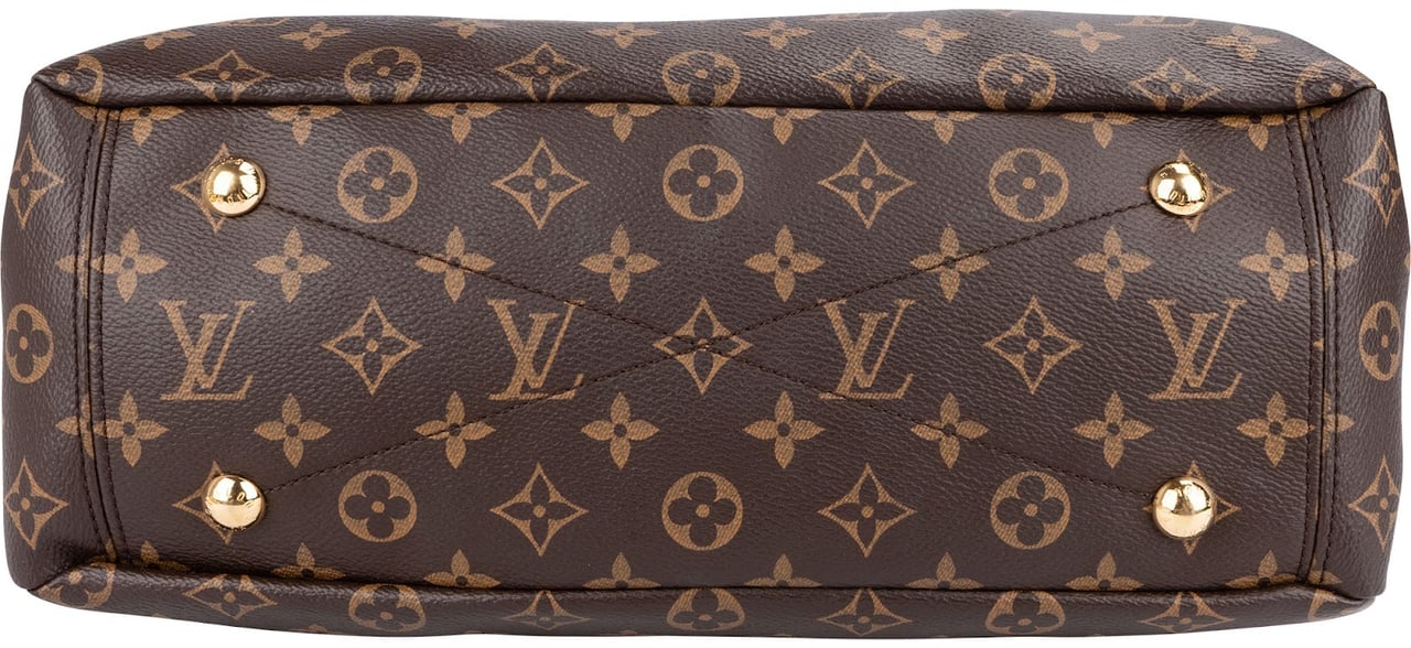 Louis Vuitton Louis Vuitton Monogram Canvas Pallas MM Handbag Bruin