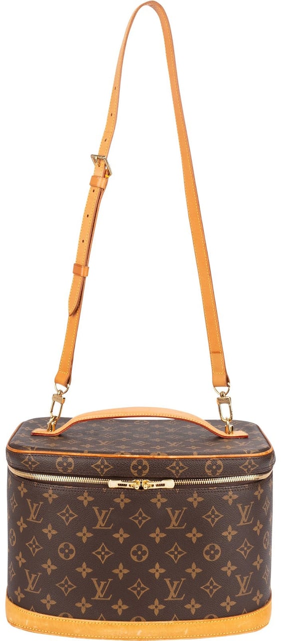 Louis Vuitton Monogram Canvas Nice Vanity Handbag Bruin